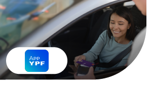 10% de reintegro en cargas de combustible  a través de App YPF